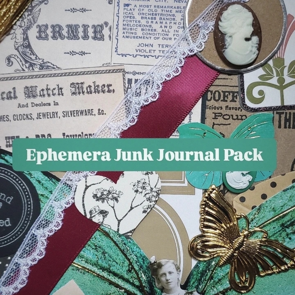 Ephemera Junk Journaling Pack